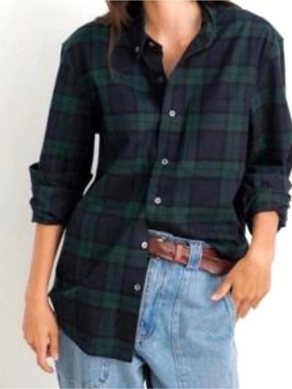 Rails Women’s Hunter Plaid’s Shirt in Midnight Forest, Size Smal